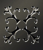 Керамогранит Керамика будущего Tuluza декор черный 60х60х10,5 мм