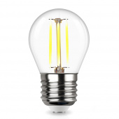 Лампа светодиодная REV филаментная E27 G45 шар 7 Вт 2700 K теплый свет