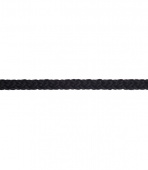 Шнур вязанный полипропиленовый 8 прядей черный d5 мм 15 м