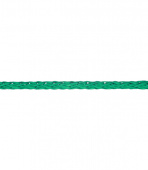 Шнур вязанный полипропиленовый 8 прядей зеленый d3 мм 50 м