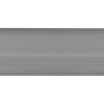 Плинтус ПВХ Winart 58 мм серый 2500 мм S-профиль с кабель-каналом
