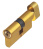 Цилиндр ФЗ E AL 60 PB Т01 60 (30х30) мм ключ-вертушка латунь