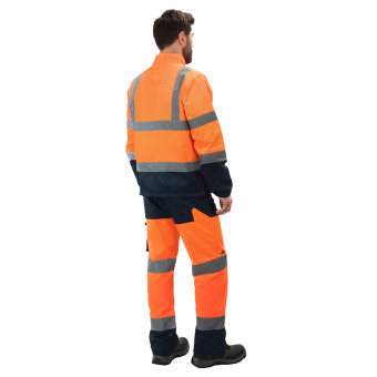 Брюки рабочие сигнальные Delta Plus (PHPA2OMTM) 44-46 рост 164-172 см цвет флуоресцентный оранжевый