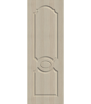Дверное полотно Verda Афина беленый дуб мелинга глухое экошпон 700x2000 мм