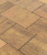 Плитка тротуарная Старый город "Ландхаус" 80/160/240х160х60 мм Прайд color mix (12,9 м.кв.), БРАЕР