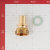 Соединитель прямой Stout (SFA-0019-002510) 25 мм х 1 ВР(г) с накидной гайкой латунный