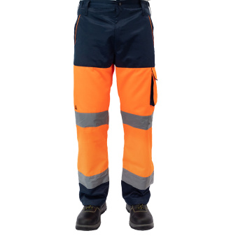 Брюки рабочие сигнальные Delta Plus (PHPA2OMXG) 52-54 рост 180-188 см цвет флуоресцентный оранжевый