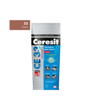 Затирка Ceresit СЕ 33 52 какао 2 кг