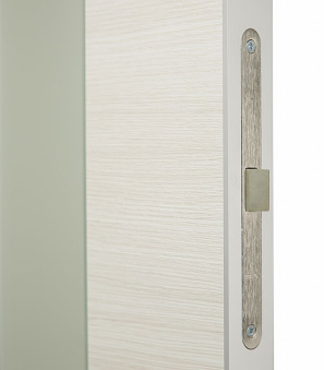 Дверное полотно VellDoris TECHNO Z дуб белый со стеклом экошпон 800x2000 мм