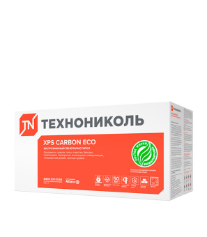 Экструдированный пенополистирол Технониколь Carbon Eco Г4 30х580х1180 мм