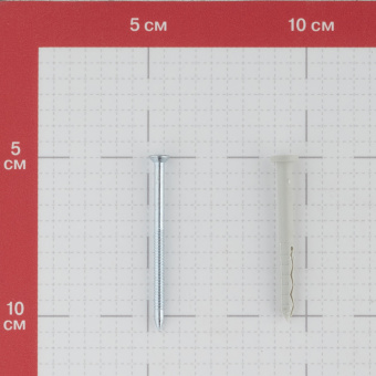 Дюбель-гвоздь Friulsider TPP 5x50 мм цилиндрическая манжета нейлон (50 шт.)