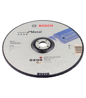 Круг зачистной по металлу Bosch (2608600228) 230х22х6 мм вогнутый