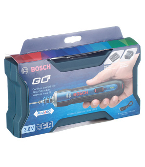 Отвертка аккумуляторная Bosch GO (06019H2021) 3,6В 1,5Ач Li-Ion