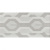 Плитка декор Нефрит Одри геометрия серая 400x200x8 мм