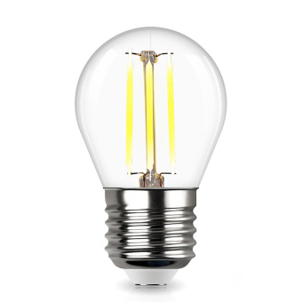 Лампа светодиодная REV филаментная E27 G45 шар 5 Вт 4000 K дневной свет