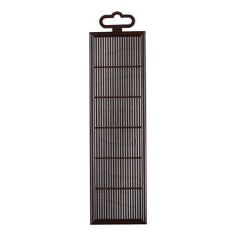 Решетка вентиляционная 227х67 коричневая