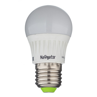 Лампа Navigator светодиодная диммируемая шар G45 7Вт 230В 4000K нейтральный свет E27