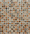 Мозаика Caramelle Klondike из стекла и камня 305х305х8 мм микс поверхностей
