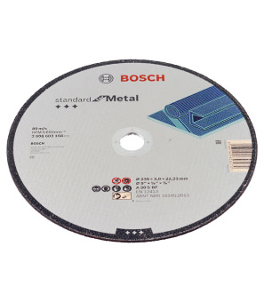 Круг отрезной по металлу Bosch (2608603168) 230х22х3 мм