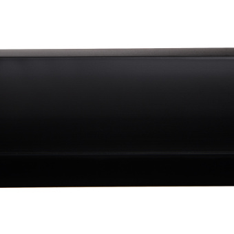 Плинтус ПВХ напольный Salag NG 80 мм черный 2500 мм