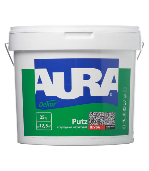 Структурная штукатурка Aura Putz шуба фракция 2.5 мм 25 кг