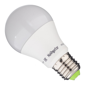 Лампа Navigator светодиодная низковольтная груша A60 10Вт 24/48В 4000K нейтральный свет E27