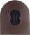 Аэратор Поливент-КТВ-вентиль для гибкой черепицы коричневый