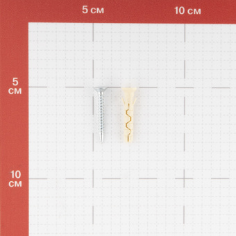 Дюбель-гвоздь Hard-Fix/Wenzo 5x30 мм потайная манжета нейлон (200 шт.)