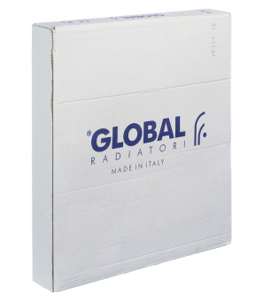 Радиатор биметаллический 1" GLOBAL Style Plus 500, 8 секций