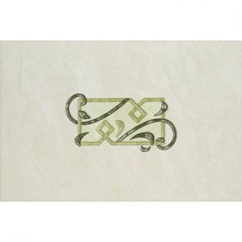 Плитка декор Нефрит-Керамика Саяны зеленая 200x300x7 мм