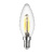 Лампа светодиодная REV филаментная E14 5Вт 2700K теплый свет TC37 свеча витая