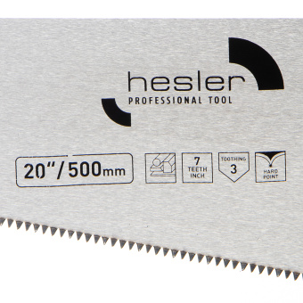 Ножовка по дереву Hesler 500 мм крупный зуб