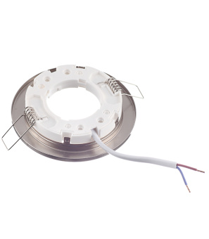 Светильник встраиваемый Sholtz для лампы GX53 круглый сатин-хром
