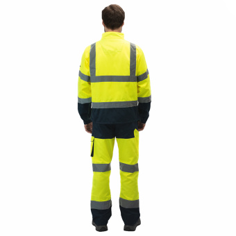 Куртка рабочая сигнальная Delta Plus (PHVE2JMTM) 44-46 рост 156-164 см цвет желтый