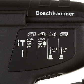 Перфоратор аккумуляторный Bosch GBH 18V-26 (0611909000) 2,6 Дж 18В Li-Ion SDS-plus без АКБ и ЗУ