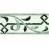 Плитка бордюр Нефрит-Керамика Саяны зеленая 200x60x7 мм