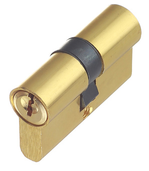 Цилиндр ФЗ E AL 60 PB 60 (30х30) мм ключ/ключ латунь