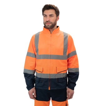 Куртка рабочая сигнальная Delta Plus (PHVE2OMXG) 52-54 рост 172-180 см цвет флуоресцентный оранжевый