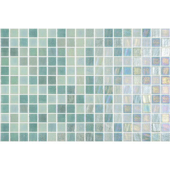 Мозаика Lavelly Smalta зеленая стеклянная 310х467х4,9 мм глянцевая
