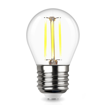 Лампа светодиодная REV филаментная E27 G45 шар 7 Вт 4000 K дневной свет