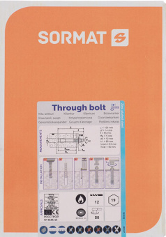 Анкер клиновой Sormat для бетона 12х103/5 мм (20 шт.)