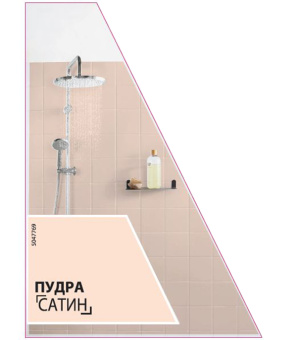 Краска водно-дисперсионная V33 Renovation Perfection для ванной моющаяся пудра 0,75 л