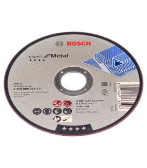 Круг отрезной по металлу Bosch (2608600219) 125х22х1,6 мм