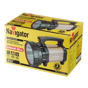 Фонарь Navigator прожектор аккумуляторный 10 Вт