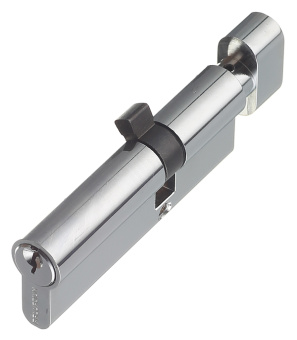 Цилиндр Palladium AL 35Т01х55 CP 90 (35х55) мм ключ-вертушка хром