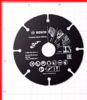 Круг отрезной универсальный Bosch (2608623012) 115х22х1 мм