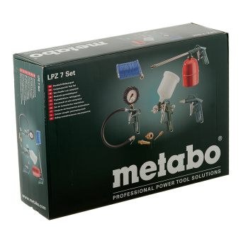 Набор пневмоинструмента Metabo (601586000) LPZ 7 Set (7 шт.)