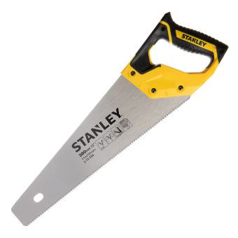 Ножовка по дереву Stanley 380 мм мелкий зуб