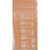 Плитка декор Нефрит Одри геометрия серая 400x200x8 мм