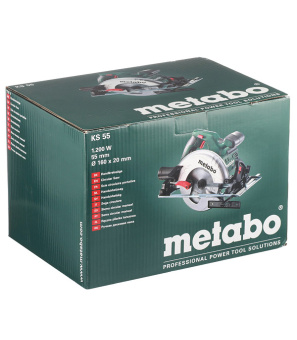 Пила дисковая электрическая Metabo KS 55 (600855000) 1200 Вт 160 мм